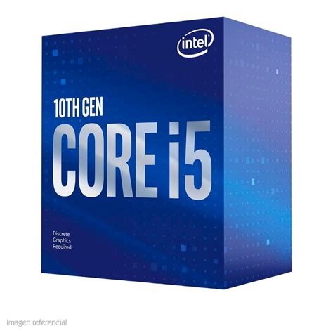 Procesador Intel Core i5 10400F 2 90 GHz 12 MB Caché L3 LGA1200 65W