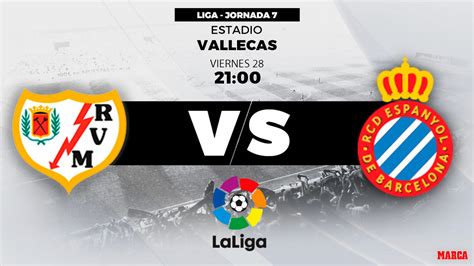 Laliga Santander Rayo Vs Espanyol Horario Y Dónde Ver El Encuentro