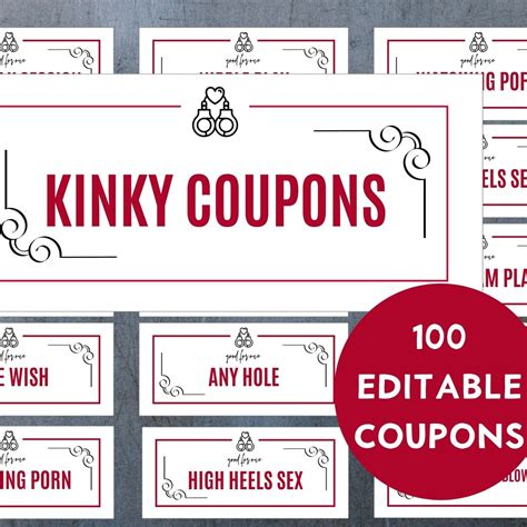 Christmas Sex Coupons 100 Kinky Sex Coupons Love Coupons Naughty Coupons For Date Night Box