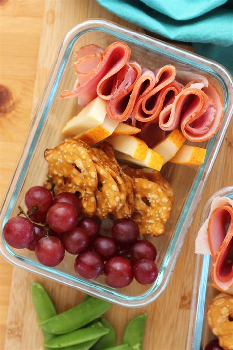 Easy Homemade Healthy Lunchables One Sweet Appetite