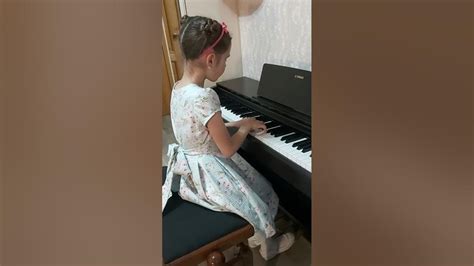 Захарова Арина, 9 лет. Ян Ладислав Дюссек. Рондо. - YouTube