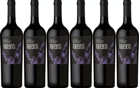 Manos Negras Malbec Stone Soil Caja X Oferta Celler Env O Gratis