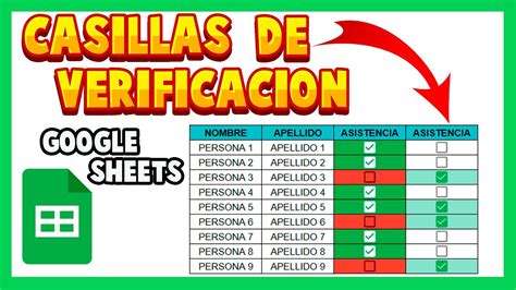 Cómo hacer una lista de verificación en Google Sheets Educación para