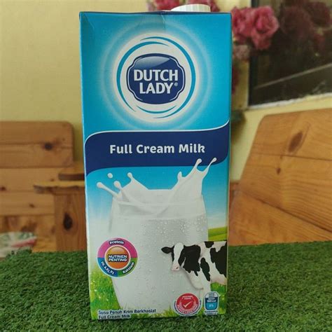 DUTCH LADY FULL CREAM MILK 1L Shopee Malaysia