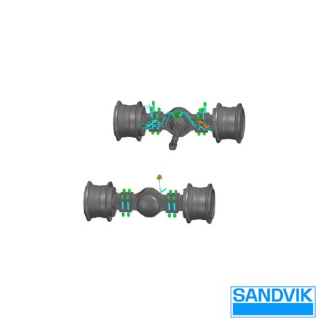 Axles Conversion Kit For Loaders My Sandvik