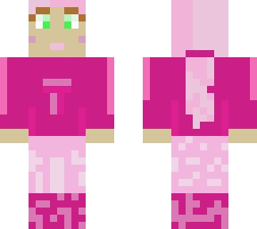 cute girl pink | Minecraft Skin