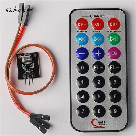 Infrared Remote Control Module Of 3 Piece Single Chip Microcontroller