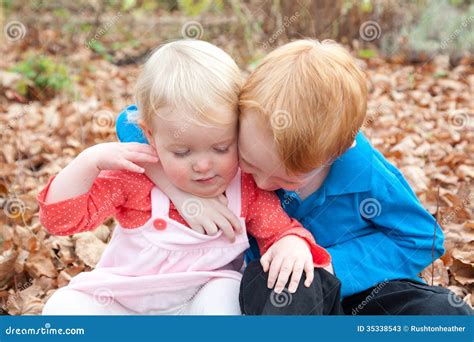 Kids Hugging Stock Photos Image 35338543