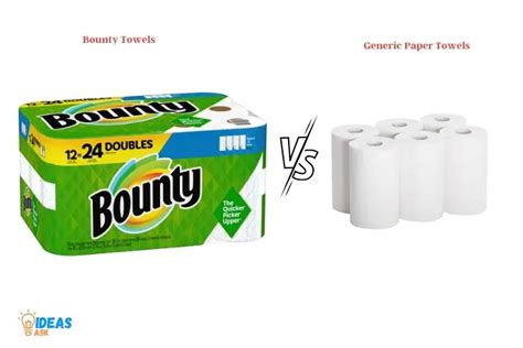 Bounty Paper Towels Vs Generic