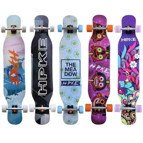 Completed Professional Dancing Longboard Skateboard Deck 117cm ...