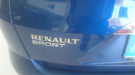 MONOGRAMME RENAULT MEGANE 4 Iv Sport Gt Logo Embleme Badge Original EUR