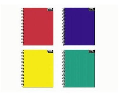 Pack 10 Cuadernos Universitario 100 Hojas Cuadro 7mm Ross Cuotas Sin