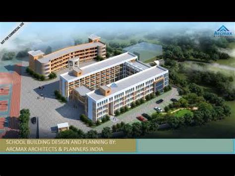 CBSE school design and building floor plan By Arcmax Architects - YouTube