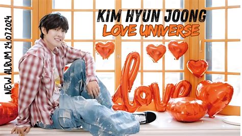 Kim Hyun Joong Couvertures Contenus Du Nouvel Album Love Universe