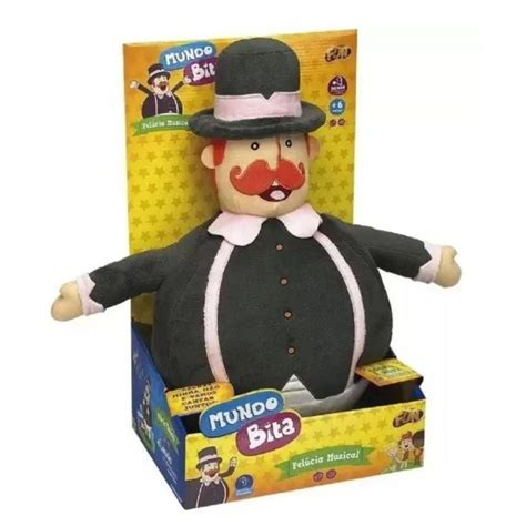 Boneco Do Mundo Bita - Boneco Pelúcia Grande Mundo Bita | Shopee Brasil