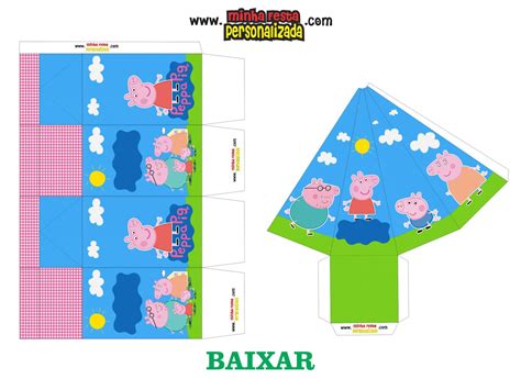 Kit Festa Peppa Pig Pronto Para Imprimir