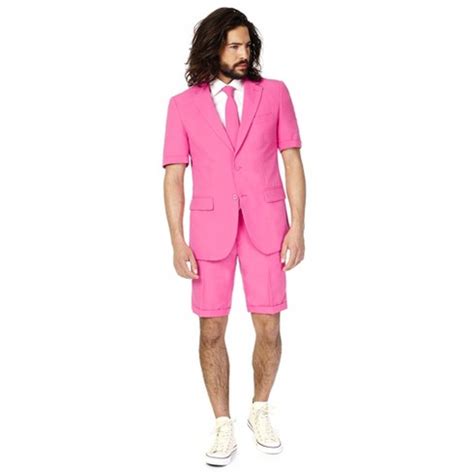 Opposuits Men's Solid Color Summer Suits - Mr. - Pink - Size Us 40 : Target