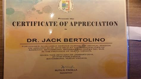 Dr Bertolino Medical Mission Work Buffalo Ny