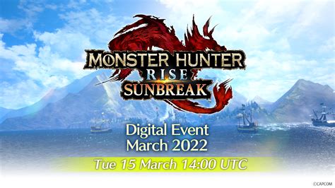 Capcom Anuncia A Apresentação Monster Hunter Rise Sunbreak Digital Event Para O Dia 15 De