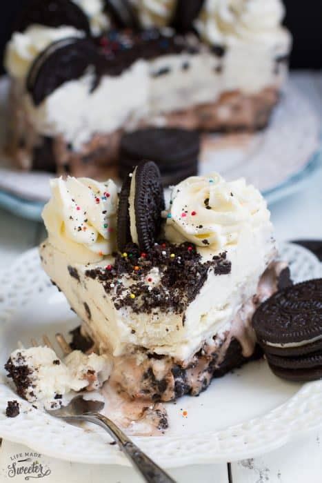 Oreo Ice Cream Cake Life Made Sweeter