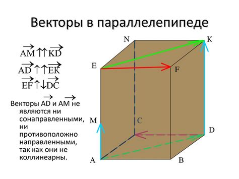 Векторы в пространстве - презентация онлайн