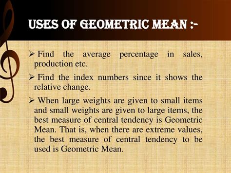 Geometric Mean