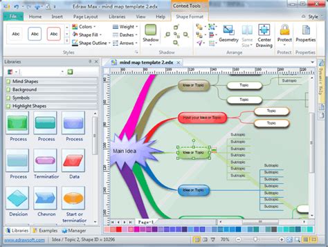 Example Of Brainstorming Diagram Software By Using Edraw Mind Map