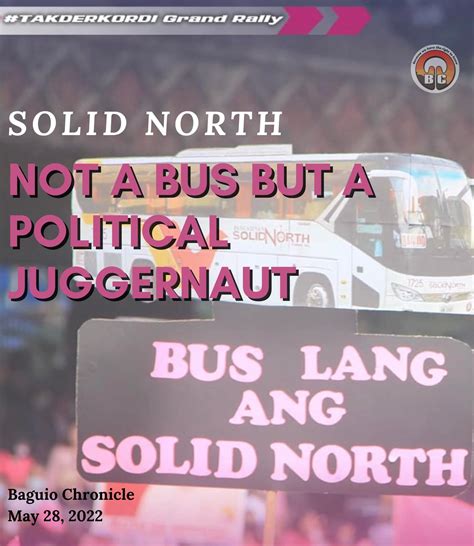 Solid North: not a bus but a political juggernaut (1) - Baguio Chronicle