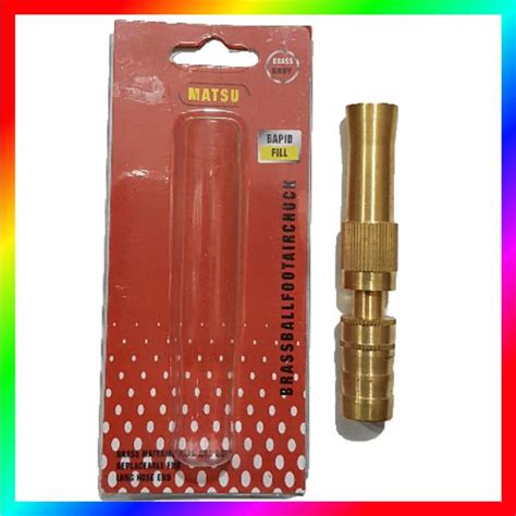 Jual Hose Nozzle Semprotan Air Kuningan Brass Matsu X Shopee