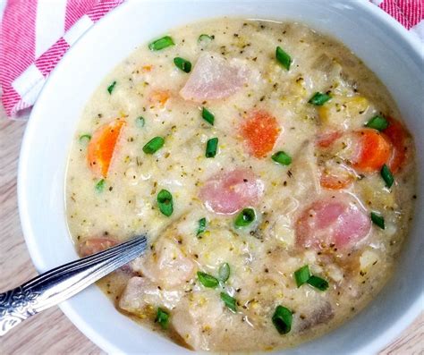 This Cheesy Vegetable Chowder Is A Healthy Way To Eat More Vegetables 11 Cups Of Veggies In Th