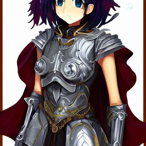 Anime Female Knight Armor