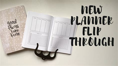 NEW Planner Flip Through Things To Do Layout Creative Faith Co