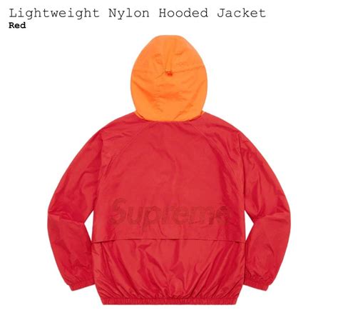 Supreme Lightweight Nylon Hooded Jacket 防水風褸 名牌 服裝 Carousell