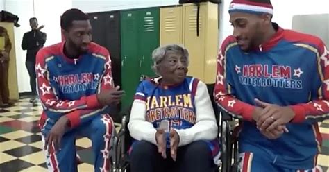 109 Year Old Grandma Virginia Sings To Harlem Globetrotters Inspirational Videos