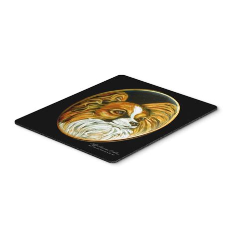 Carolines Treasures 7248MP Papillon Mouse Pad Hot Pad Or Trivet Large Multicolor Walmart