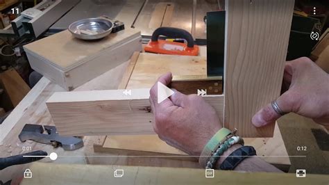 How To Make A Half Lap Joint On A Sliding Miter Saw Youtube