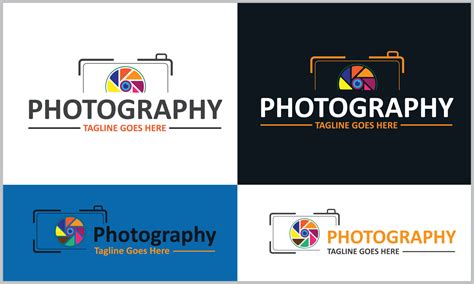 Photography Business Logo Design Template 24093747 Vector Art at Vecteezy