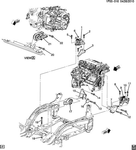 Cruze Engine Transmission Mounting Chevrolet Epc Online Nemiga