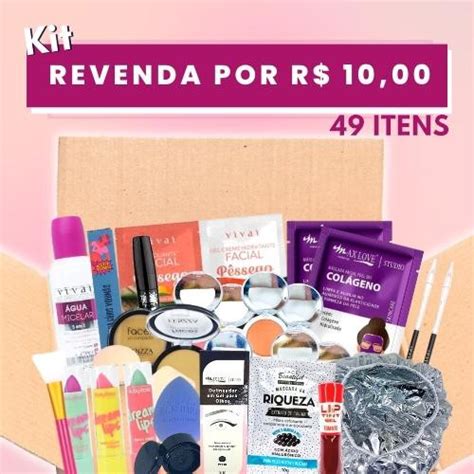 Revenda Por R 10 00 49 Itens Revender Maquiagem Virtual Make