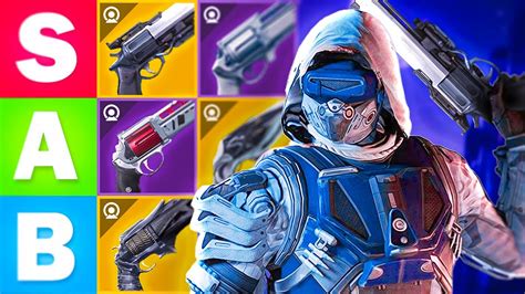 Ranking The Best Hand Cannons In A Tier List Rpm The Final Shape