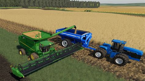 Mid West Horizons Ep43 Spraying Harvest Fs19 Timelapse Farming