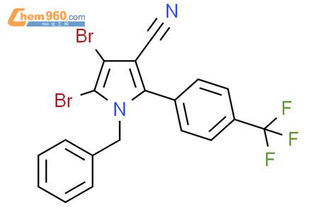 122453 55 8 1H PYRROLE 3 CARBONITRILE 4 5 DIBROMO 1 PHENYLMETHYL 2