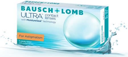 Bausch & Lomb Ultra for Astigmatism Contact Lenses