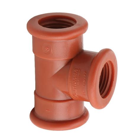 Era Plastic Pph Thread Pipe Fitting Iram13478 Tee China Pph Pipe