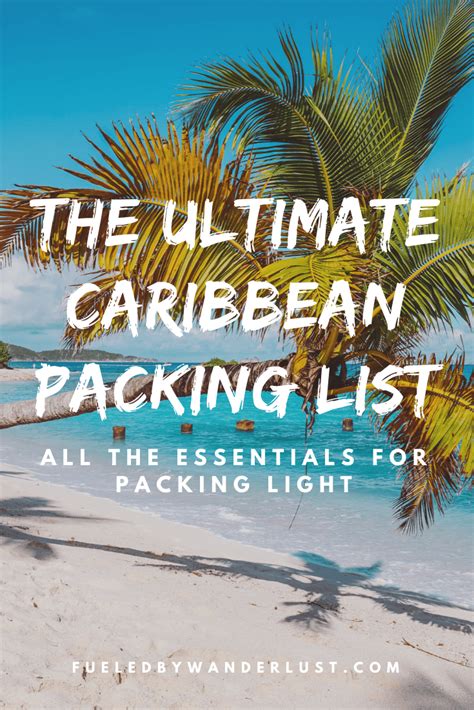 Essential Packing List For A Caribbean Vacation