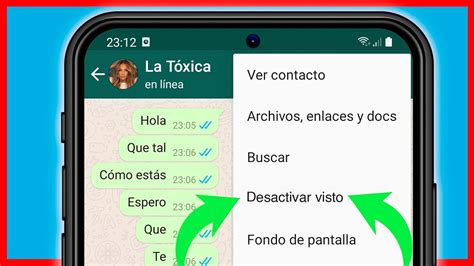 C Mo Desactivar El Visto En Whatsapp Haz Esto Youtube