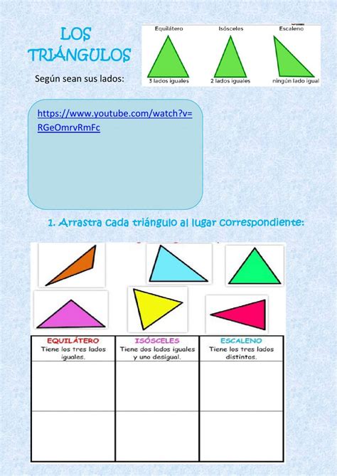 Actividad interactiva de Geometria para 3º Puedes hacer los ejercicios