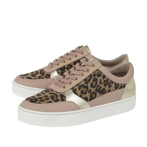 Lotus Venice Leopard Pink Leather Premium Shoes 121 Shoes