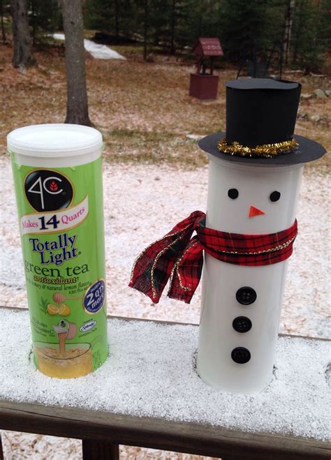 Adorable Diy Snowman Craft