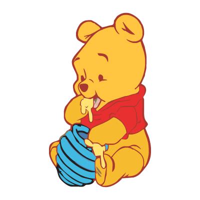 Baby Pooh logo vector free download - Brandslogo.net